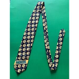 Vintage Green Bay Packers NFL Neck Tie - 1997, Ralph Marlin & Co.